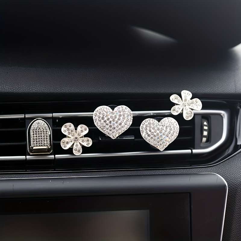 Car Interior Decor  5Pcs Pink