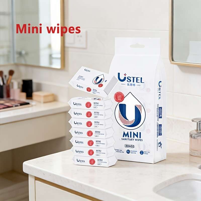 Wet Wipes Quantity 8Packs 64 Pieces
