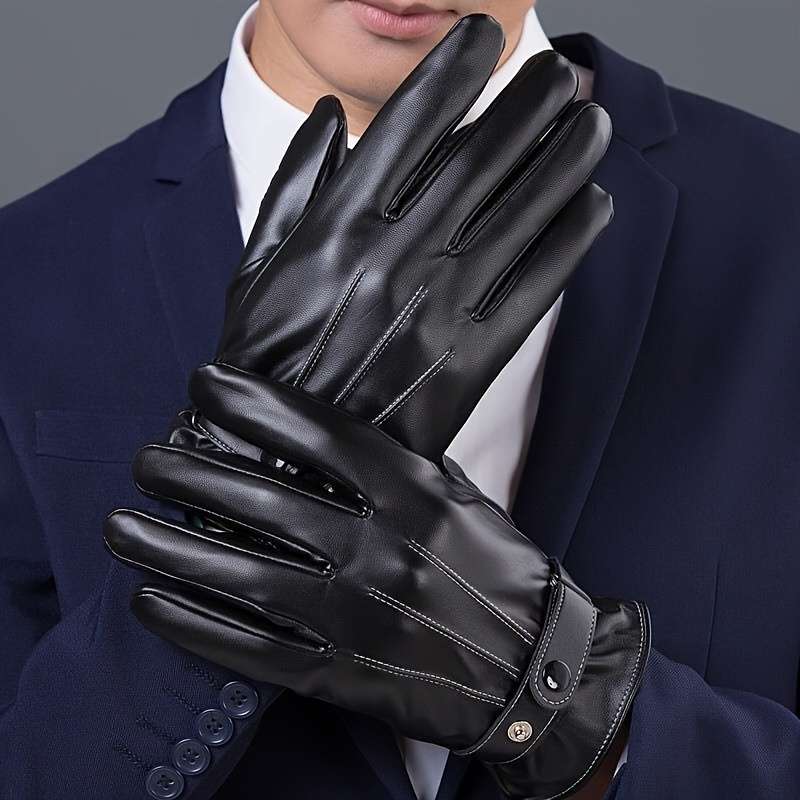 Winter Gloves Color Black