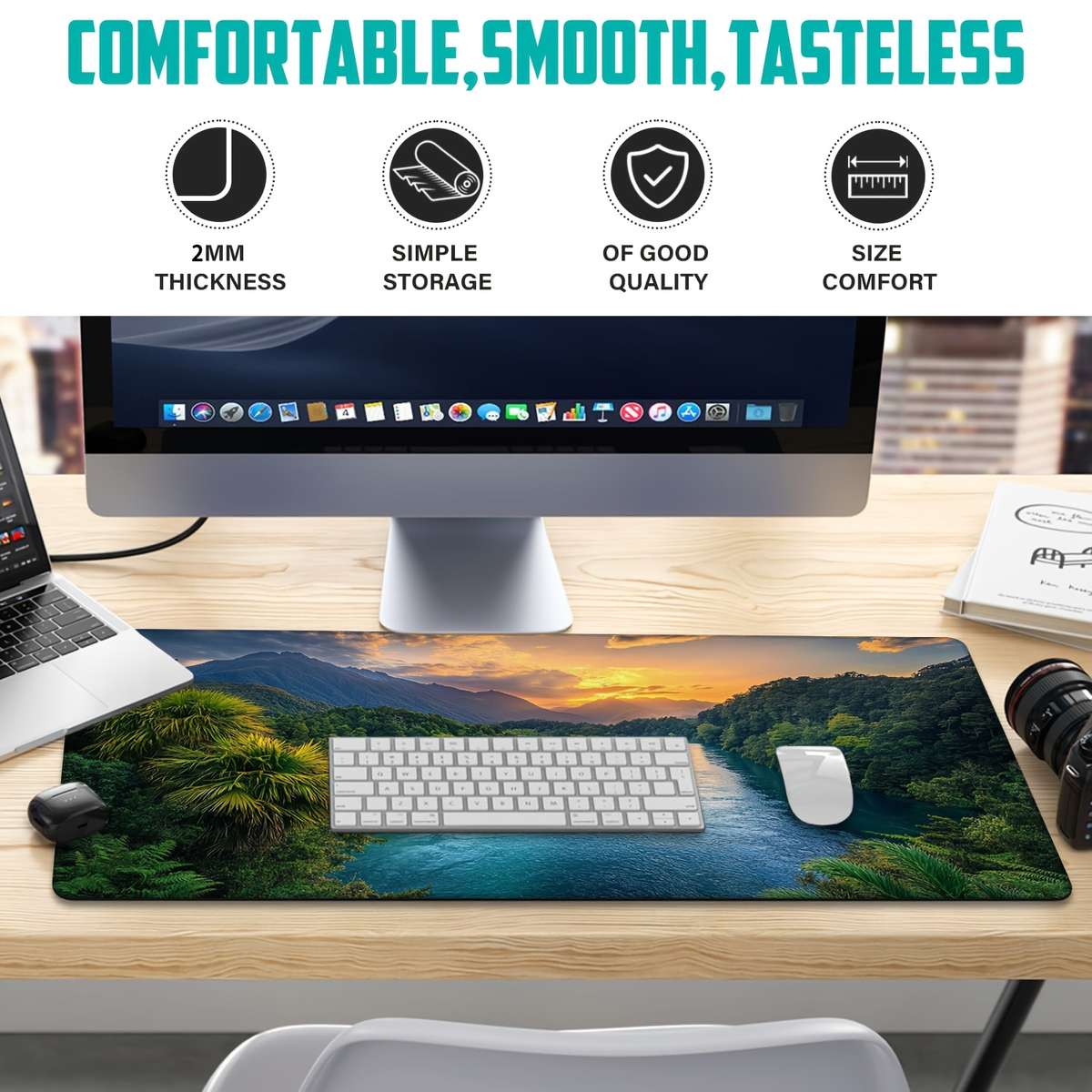 Mouse Pad Size 15.7Inch X 35.4Inch