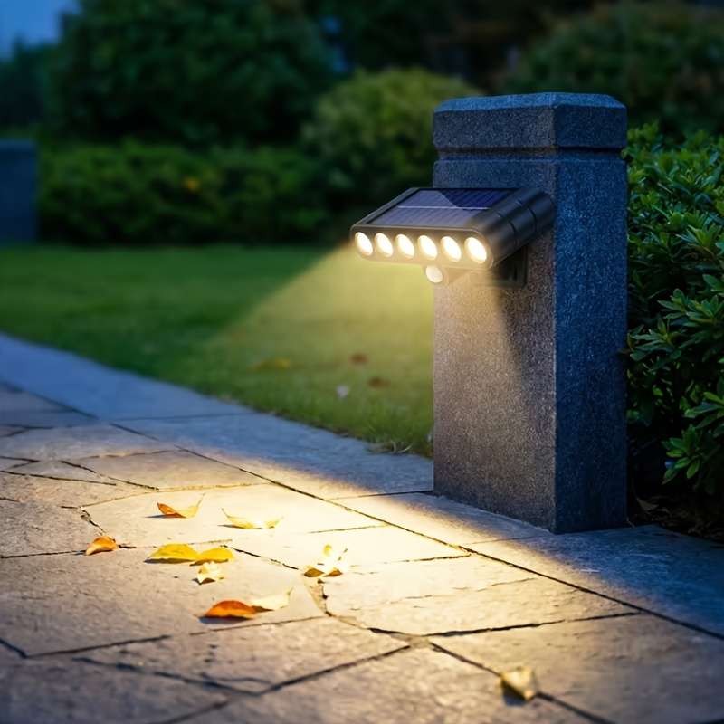 Solar Emergency Light With 7-Color LED Beads And Warm Light