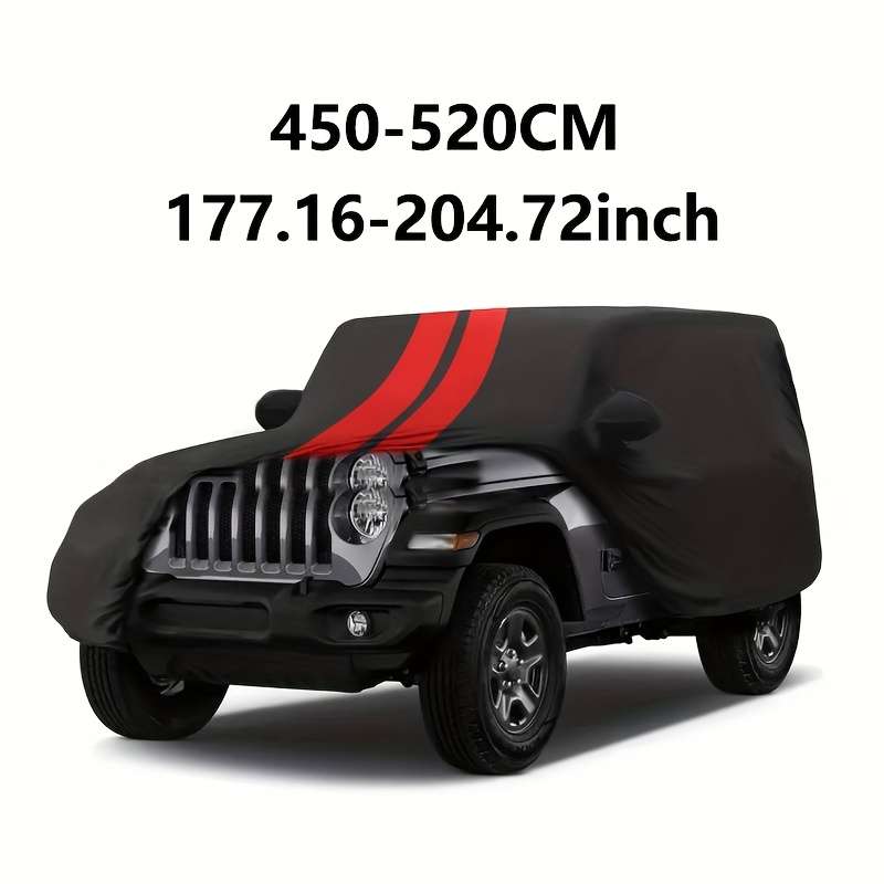 Car Cover Color Black & Gray Model For 2Door