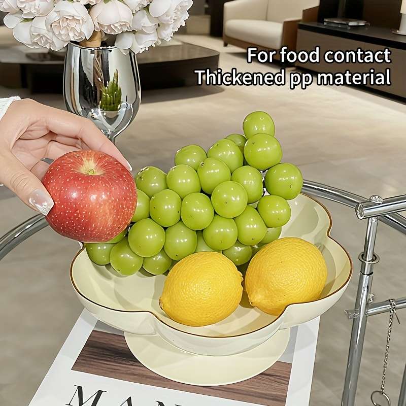 Bowl Color Solid Color Fruit Plate Itemsmedium