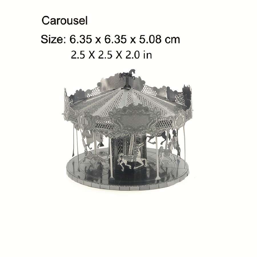 3D Building Model Puzzle Set Items Carousel  Small
