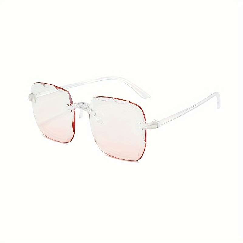 Mens Glasses Color Top Gray Bottom Pink
