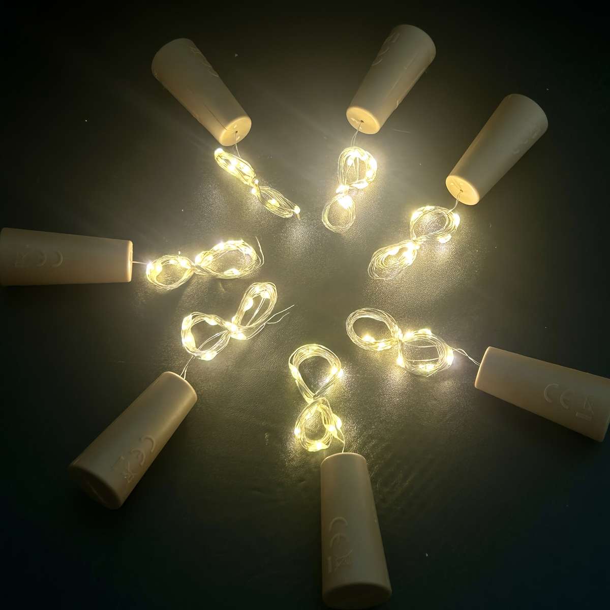 Christmas Lights Multicolor Quantity 10 Pcs   1M 10 Led