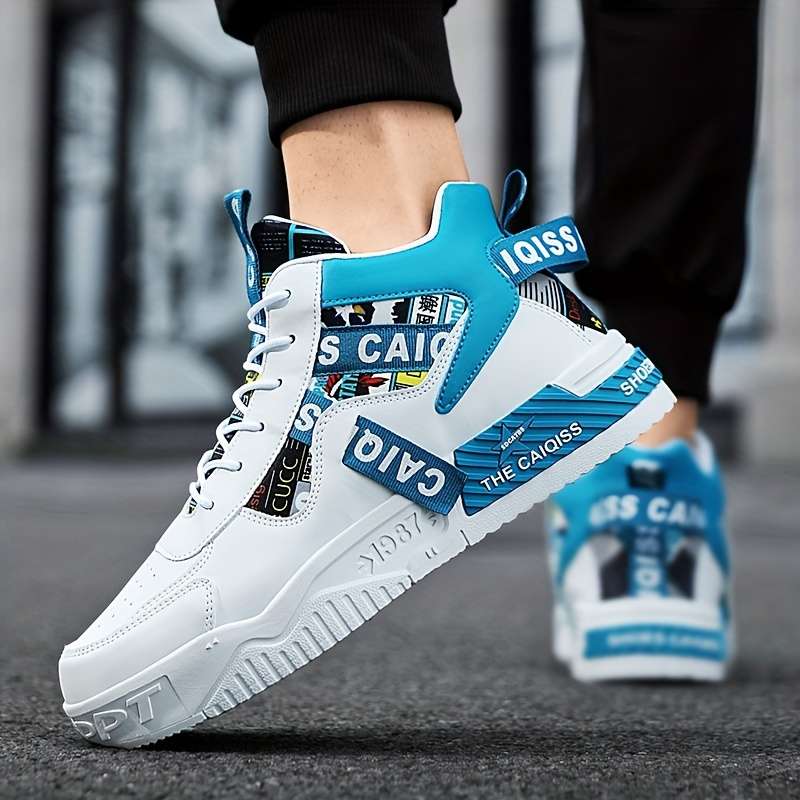 Sneakers Color White Blue Sizeuk 5.5