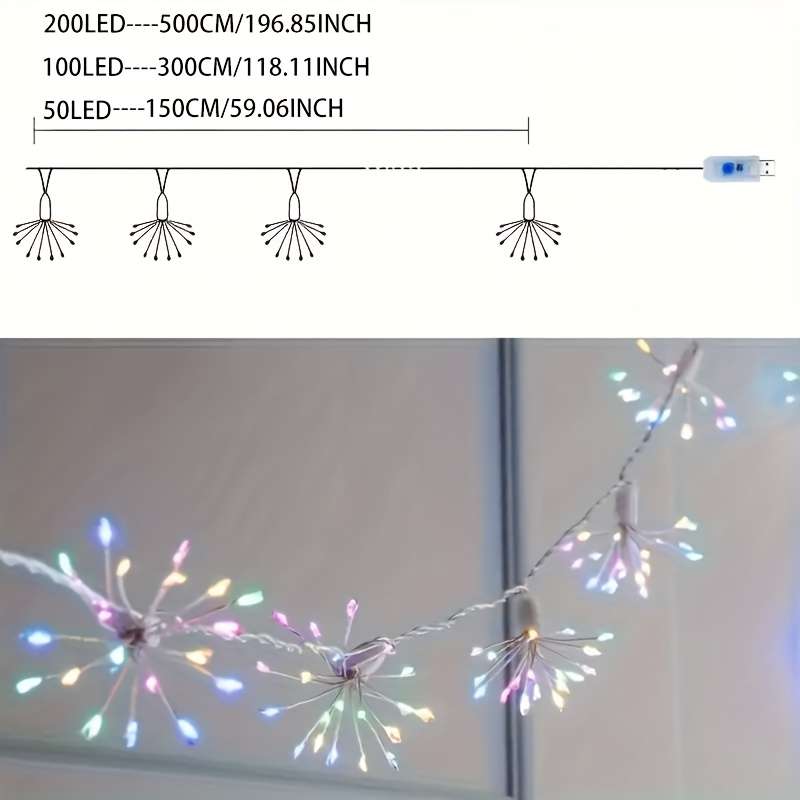 Christmas Lights Colorful Model 3 Meter 100 Light