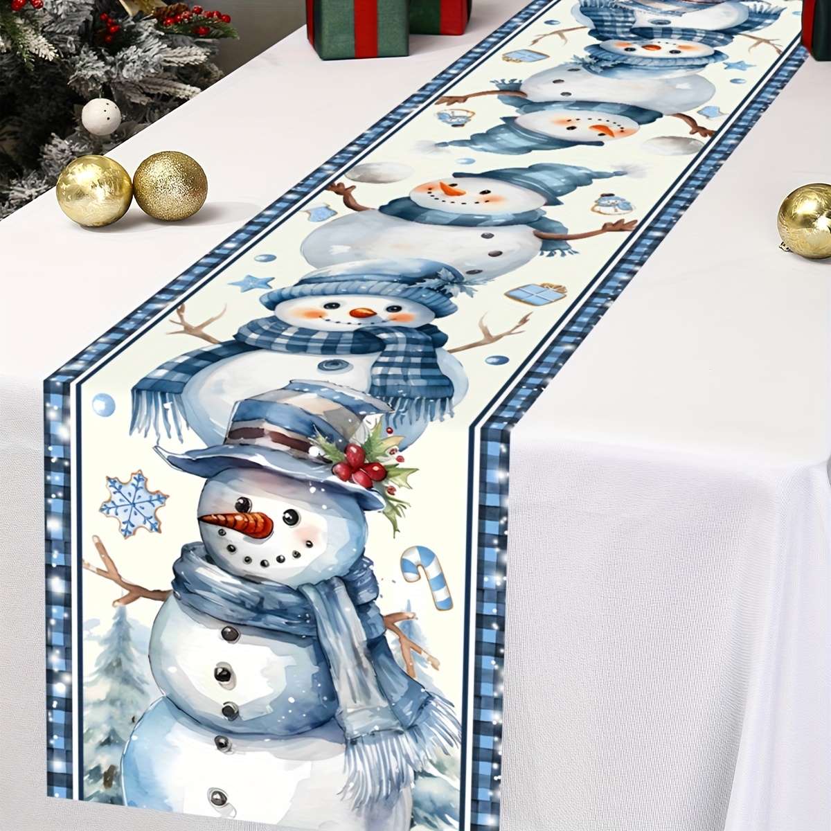 Christmas Tablecloth Quantity 1Pc