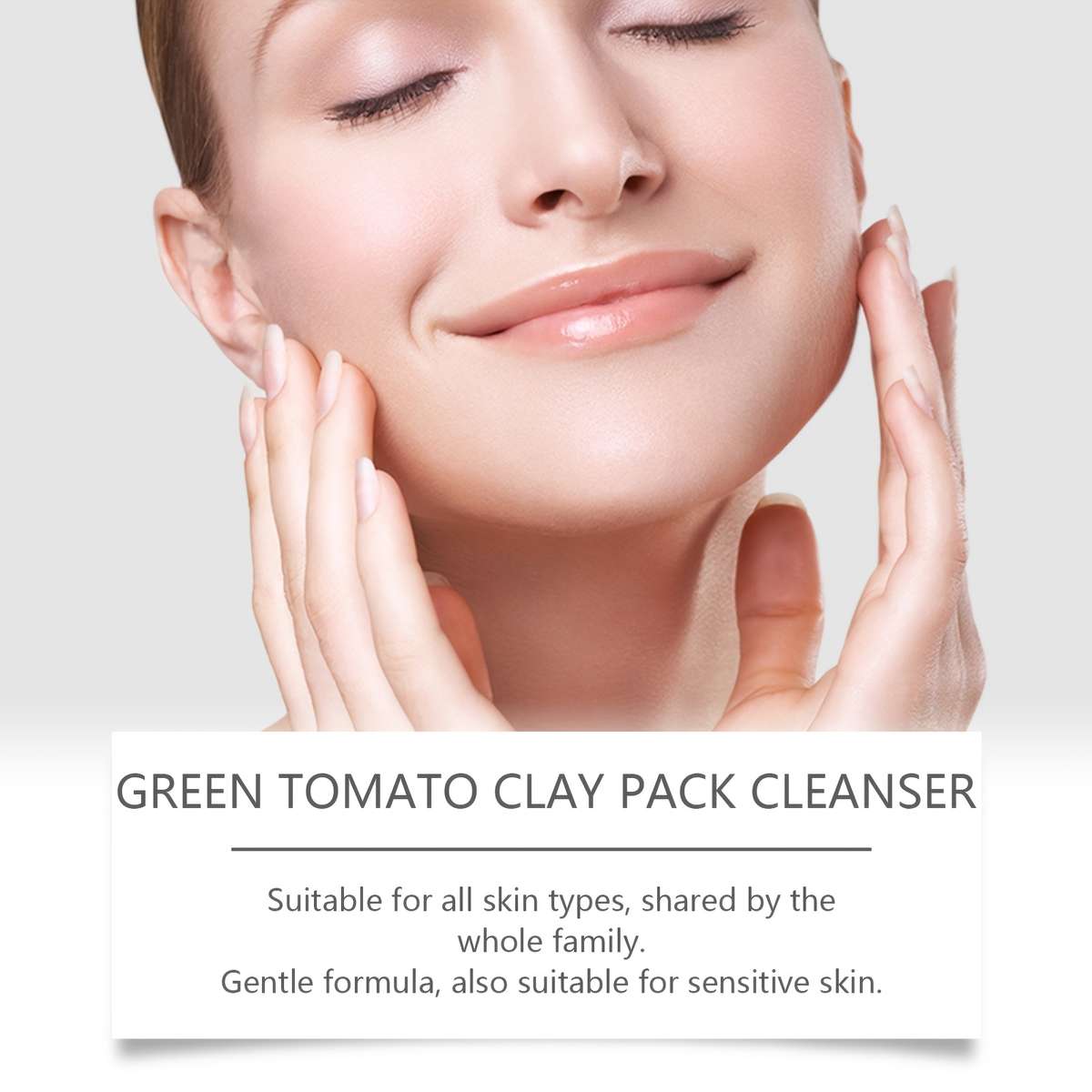 Facial Cleansing Capacity 120G*2Pcs