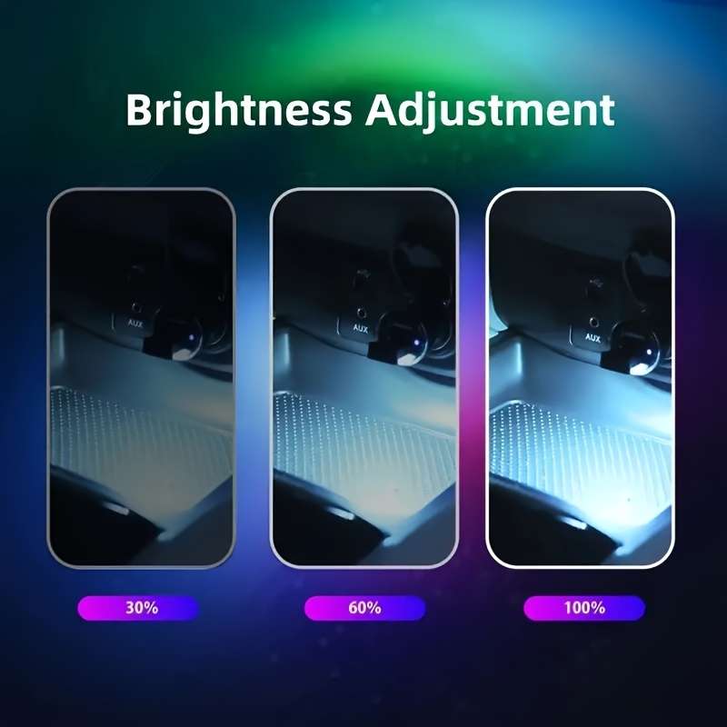Car Lights Model 2Pcs Rgb