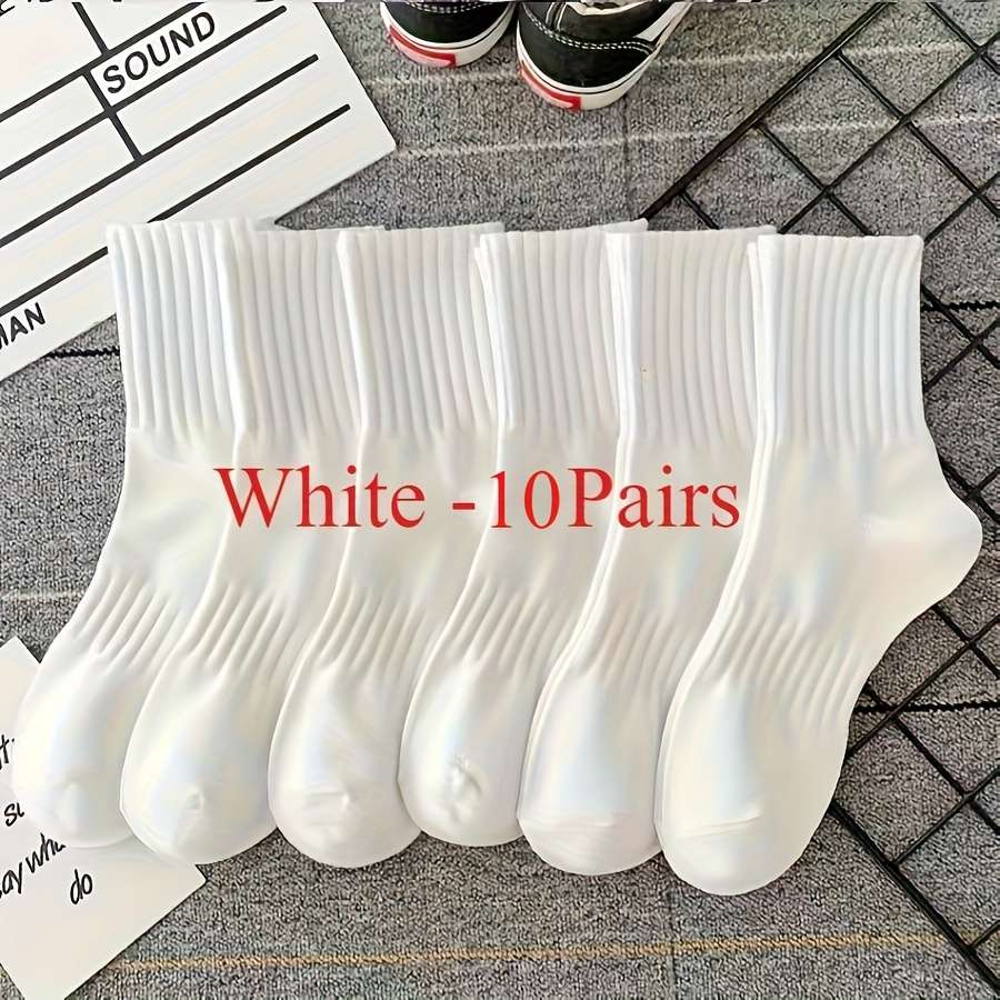 Women S Socks Items White10 Pairs