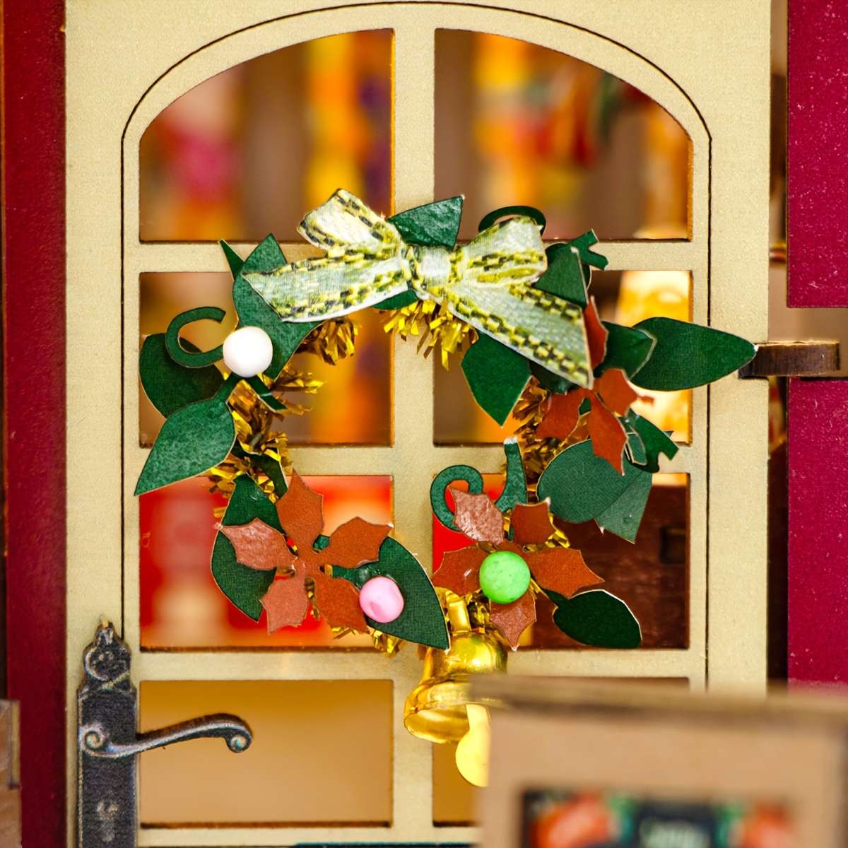 Building Toy Architectural Model Toy Set Items Holiday Season Candy House