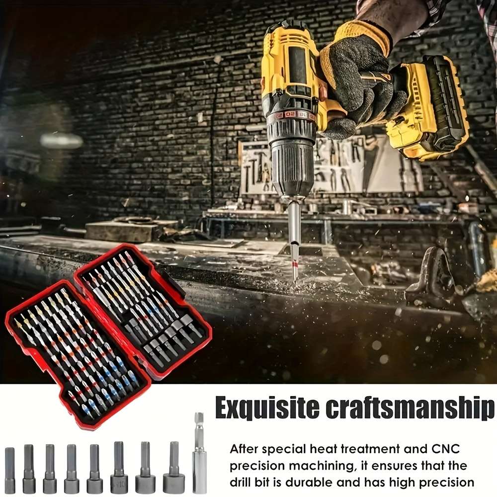 Screwdriver Bit Tool Set Items 83 Bits