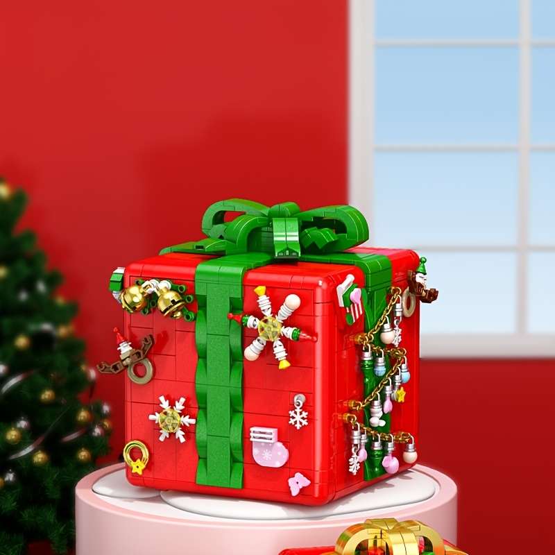 Building Toy Architectural Model Toy Set Model Holiday Season Box 1873Pcs