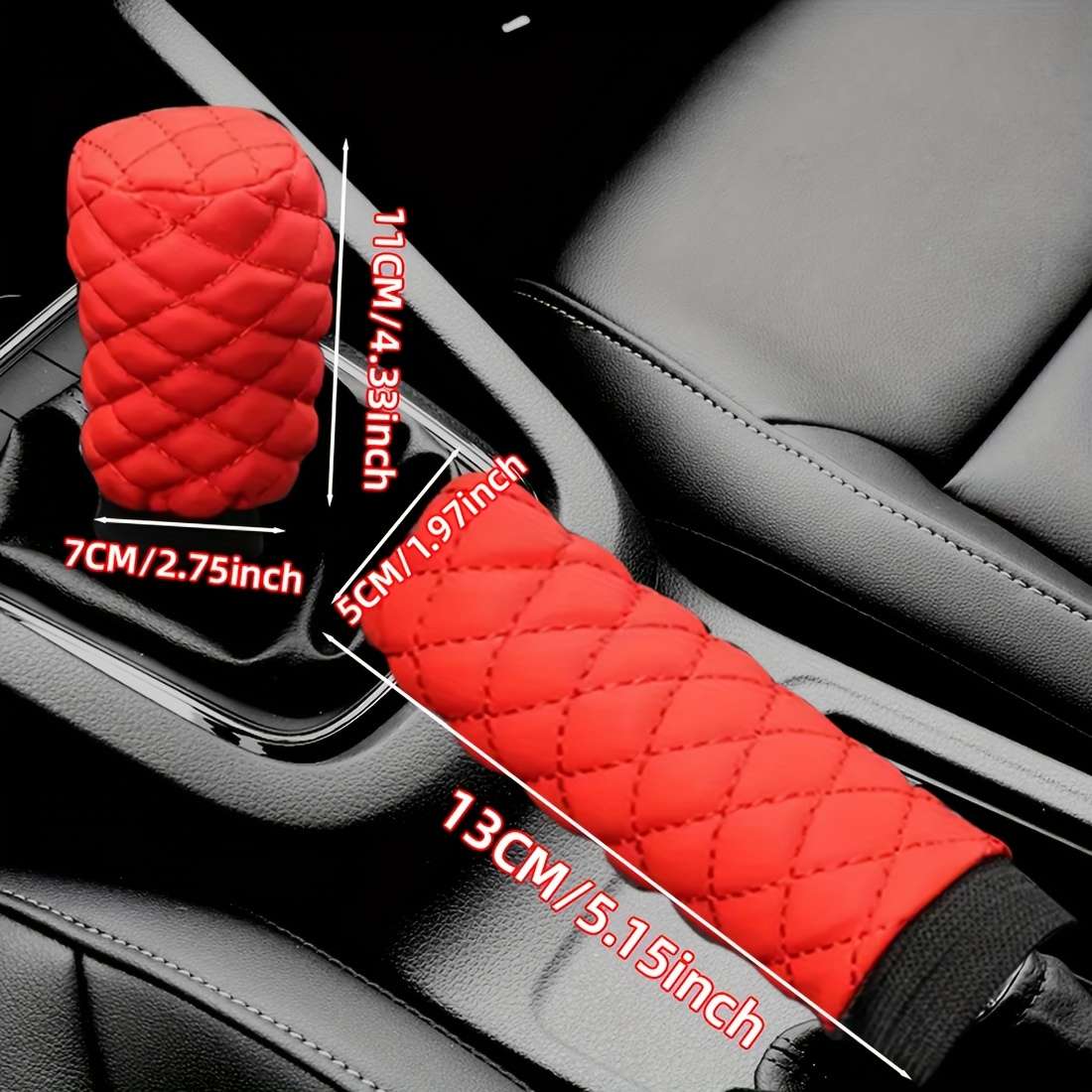 Car Steering Wheel Cover Red