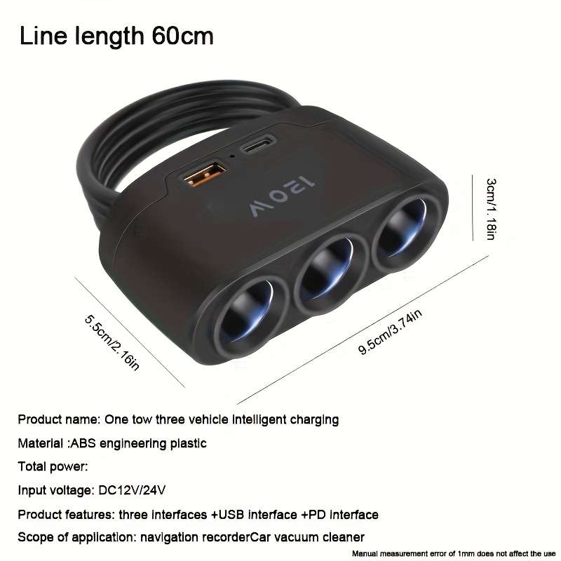 Charger Color Black