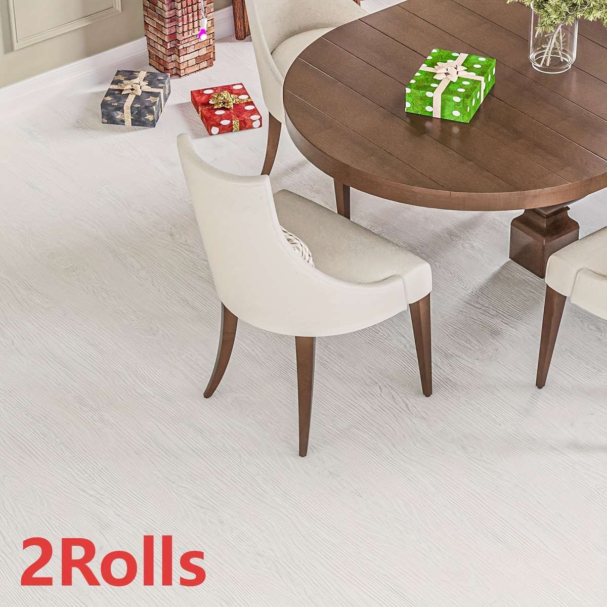 Self Adhesive Floor Stickers Ebony 40Cm Width*200Cm*2 Rolls