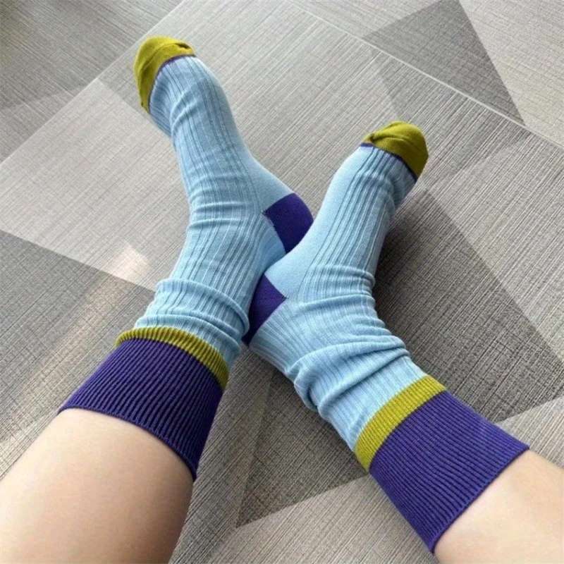 Women S Socks Color Blue1 Pair Size Asian Onesize