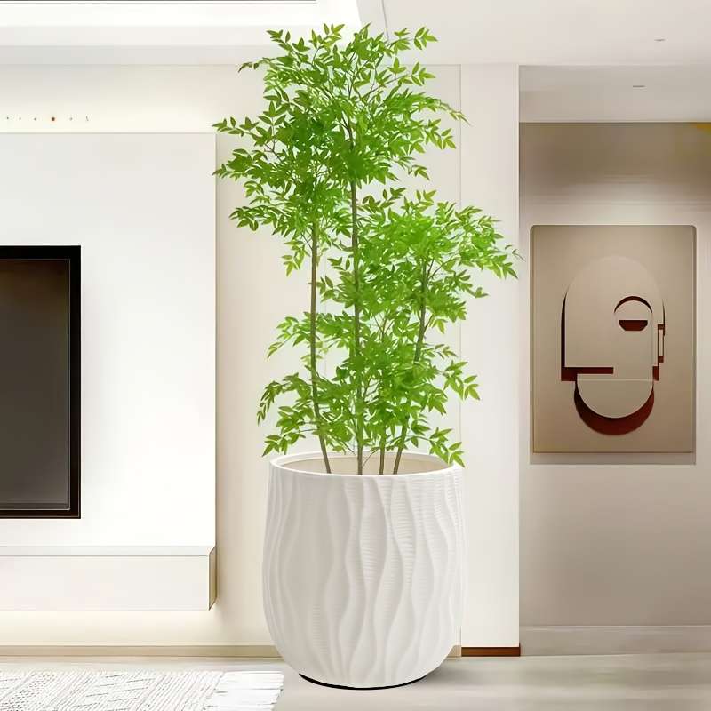 Flowerpot Items 180 White   18.01 Cm * 19.2 Cm Quantity2Pcs Pack