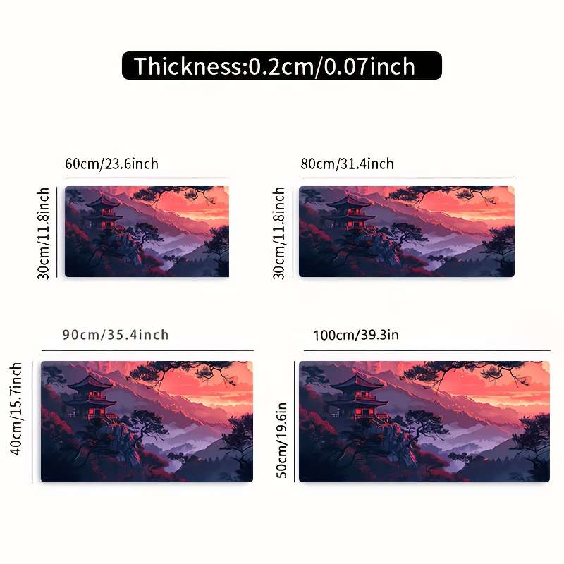 Mouse Pad Size 40X90Cm