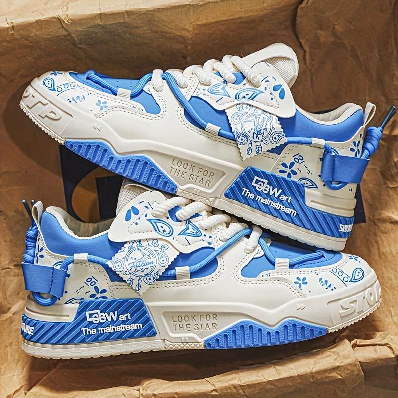 Sneakers Color White Blue Sizeuk 7