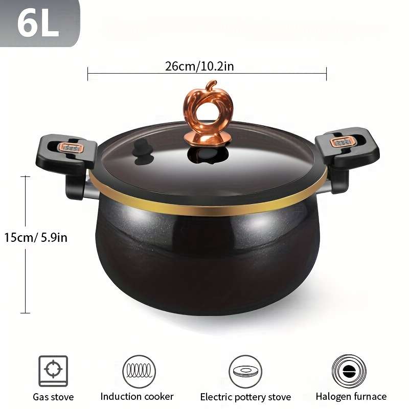 Industrial Versatile Quick Cooking Pot With Liter Daily Use