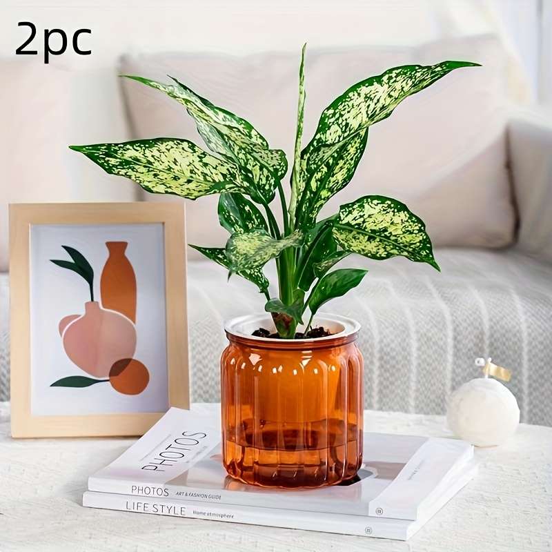 Flowerpot Color Orange Quantity2Pcs