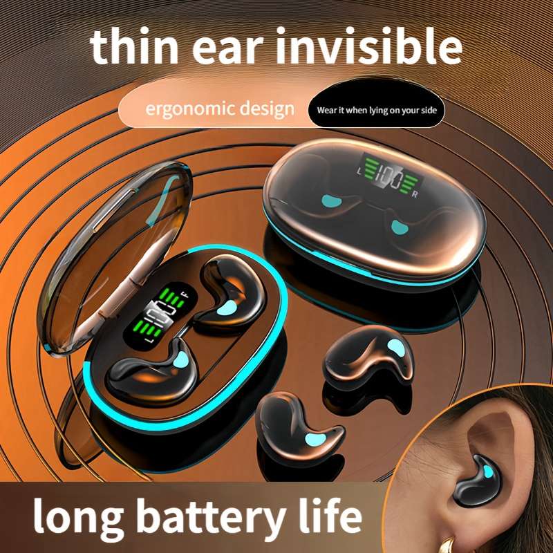 Rechargeable Wireless Earbuds Headphones Headset