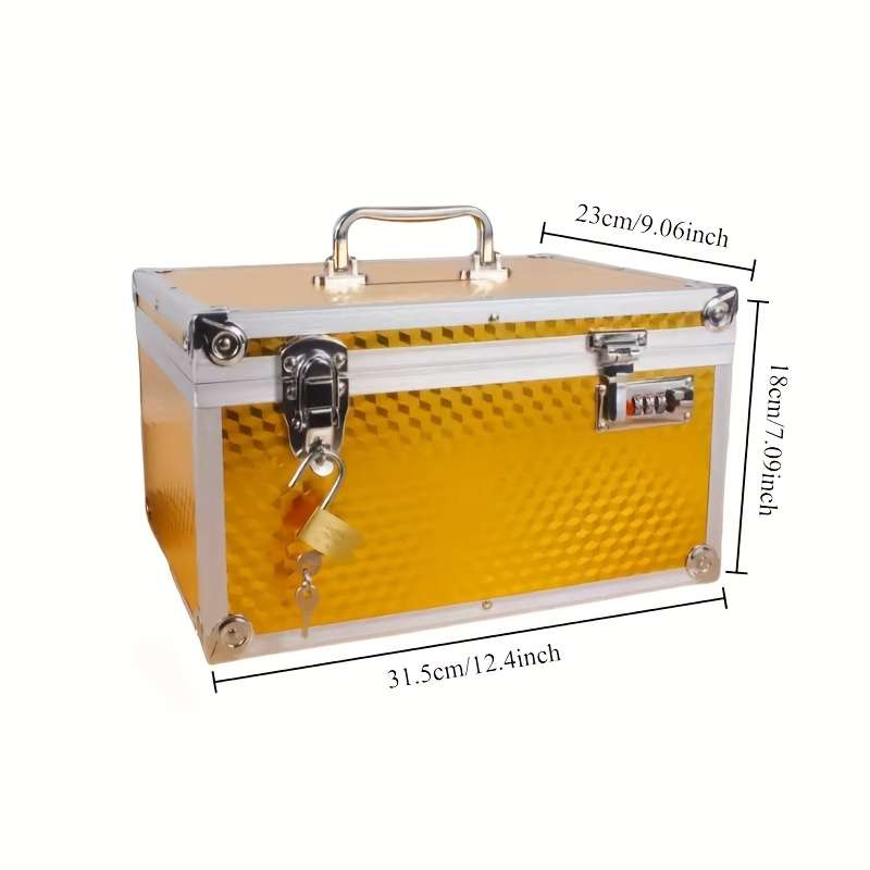 Safety Storage Box Color Black Sizelarge