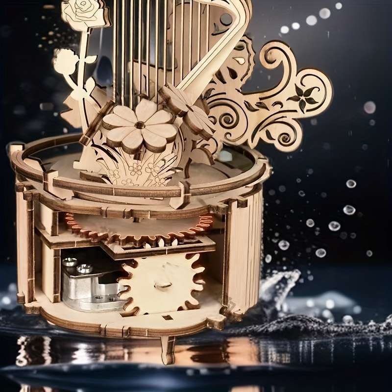 3D Puzzle Musical Instrument Model Items Rosary