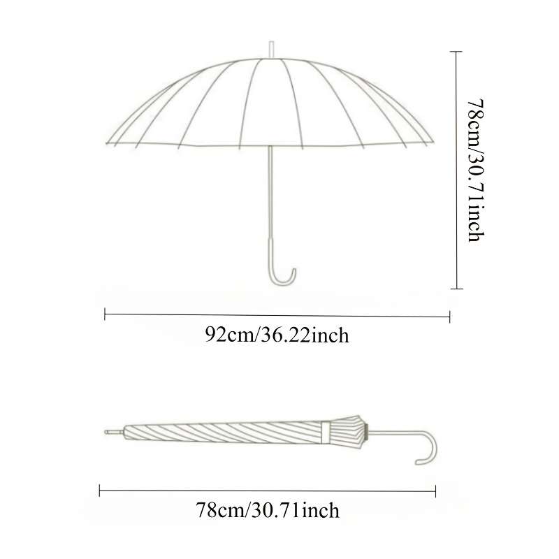 Umbrella Quantity 2Pcs