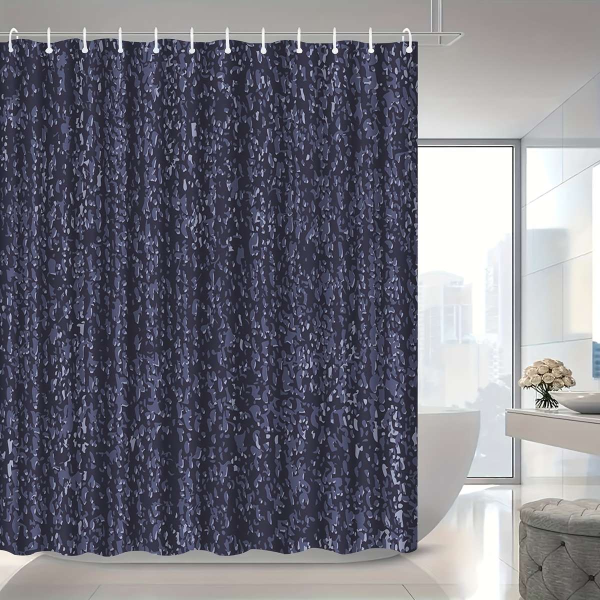 Waterproof Shower Curtain Color Polychrome Size 100X180 100.0Cm*180.01Cm