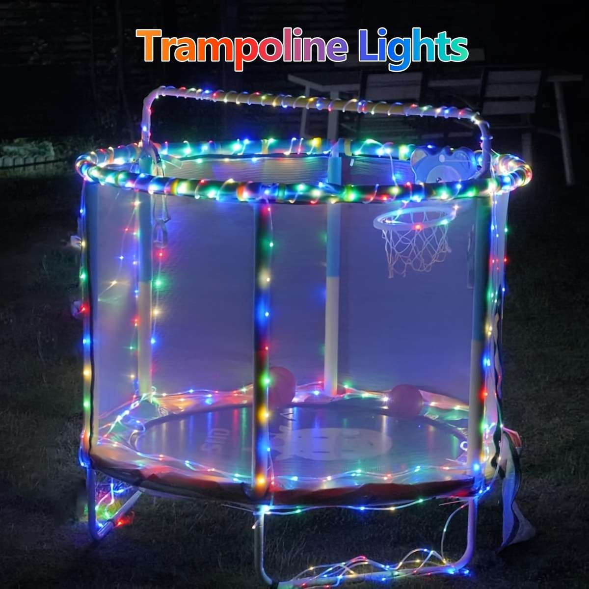 Christmas Lights Multicolor Model 7M 22.97Ft 50Led