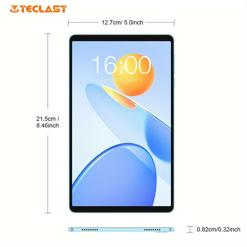 Professional Teclast P50 Mini Tablet For Business With High Res Display 8 7