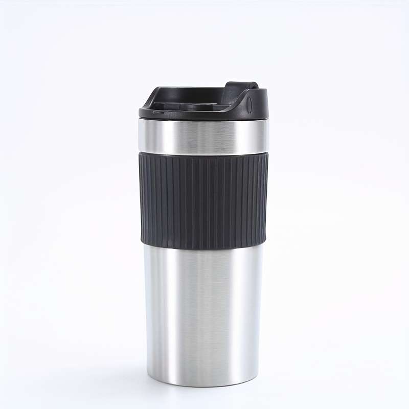 Portable French Press Coffee Maker Double Wall Insulated Travel Mug With 450Ml