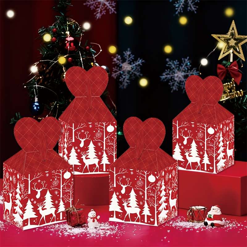 Christmas Gift Boxes Color Zz-Tgh-6Pcs
