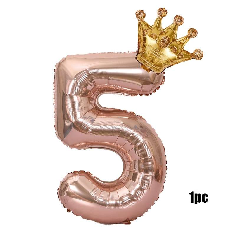 Balloon Items   Number 5 Balloon