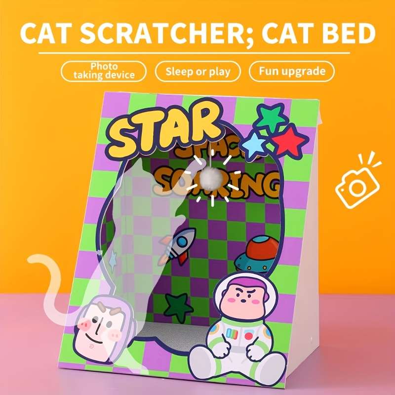 Pet supplies color White Style Space Superman