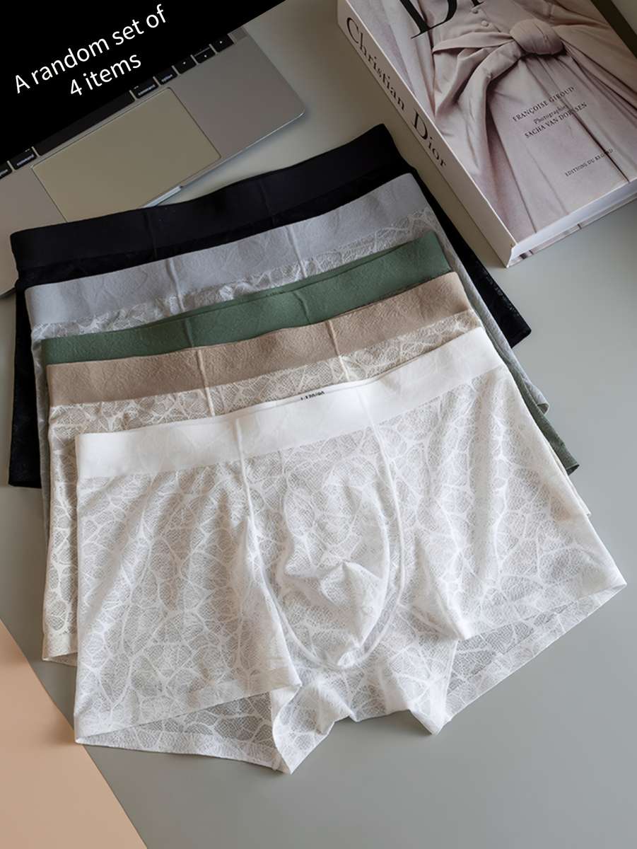 Mens Underwear Color 4 Pieces In A Random Set Sizeuk 32