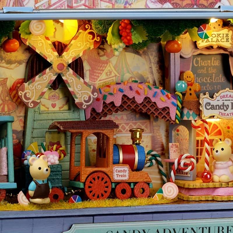 Building Toy Architectural Model Toy Set Items Candy Adventure  Add   Tools  Add   Stand