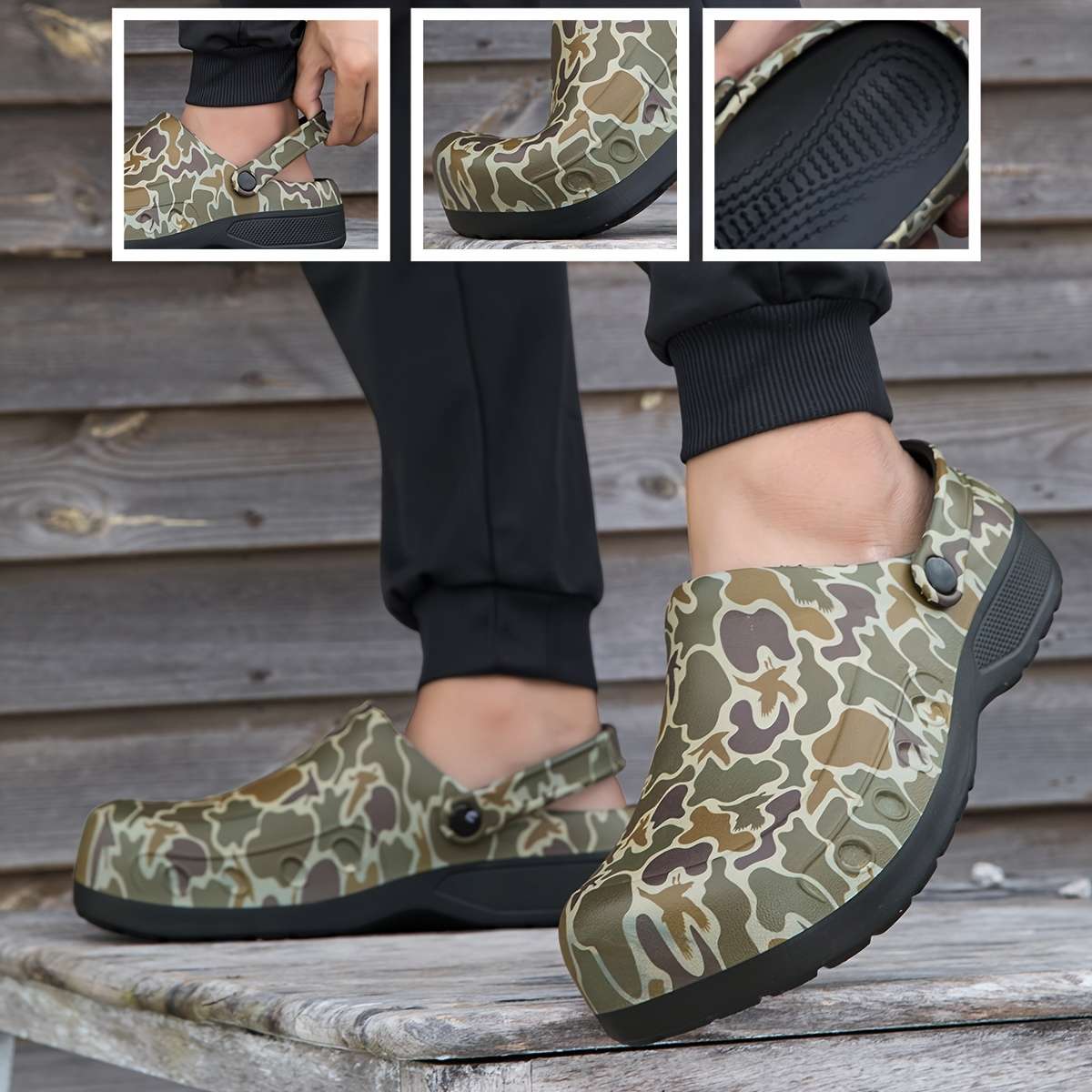 Sandals Color Yellow Camouflage Size Uk 9 Wide