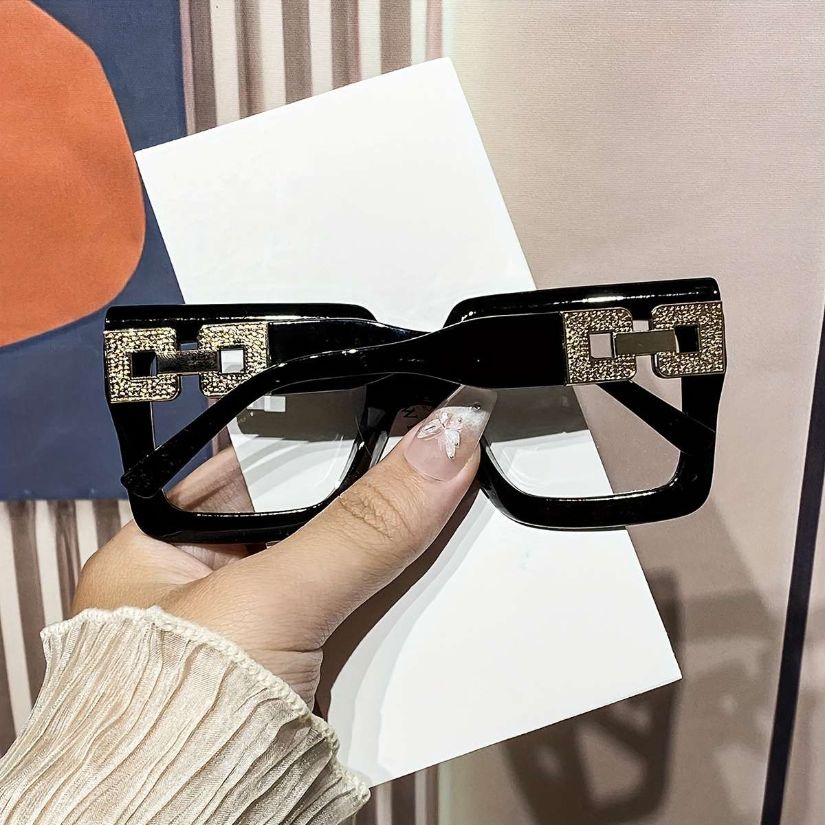 Glasses Color 6Pcs  Multi Color Combination