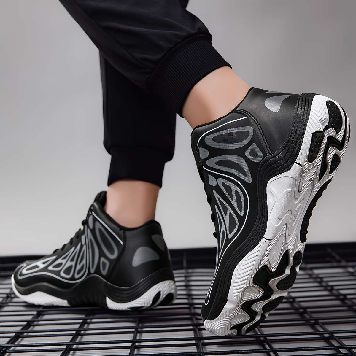 Basketball Shoes Color Black Sizeuk 5.5