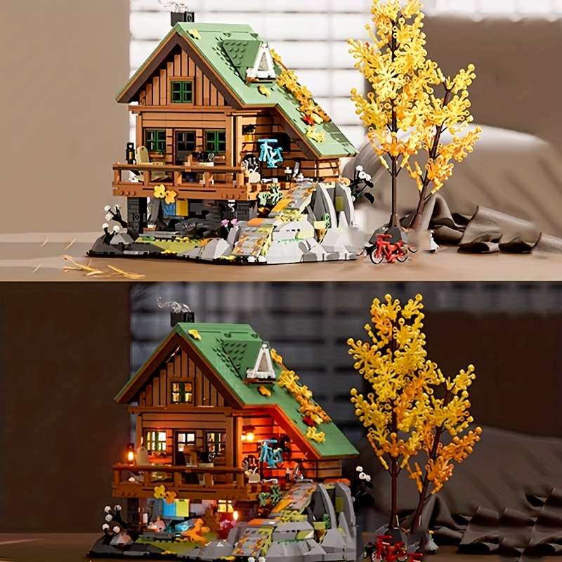 3D Building Model Puzzle Set Model F9035