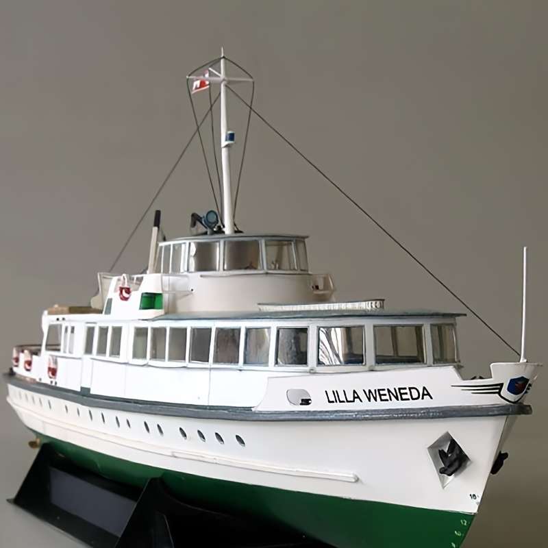 3D Jigsaw Puzzle Model Ship Model 1:100 Ferry Material Pack