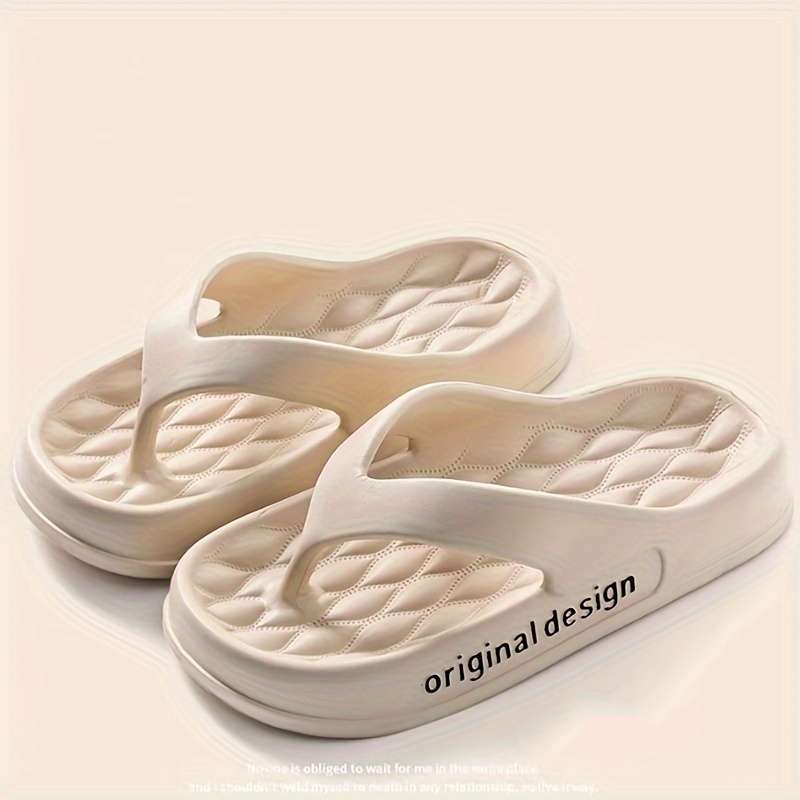 Ladies Summer Flip Flops Grey Uk 7.5-8