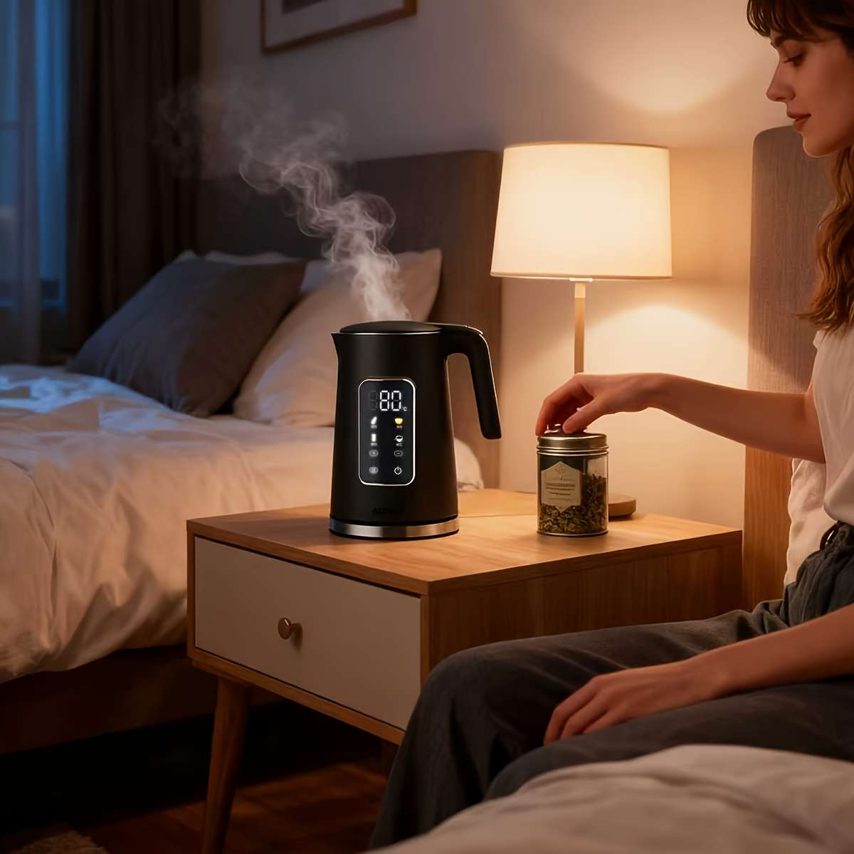 7L Cordless Digital Electric Kettle With Precise
