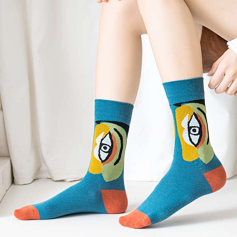 Women S Socks Color 5 Pairs Of Random Mixed Colors Size Onesize