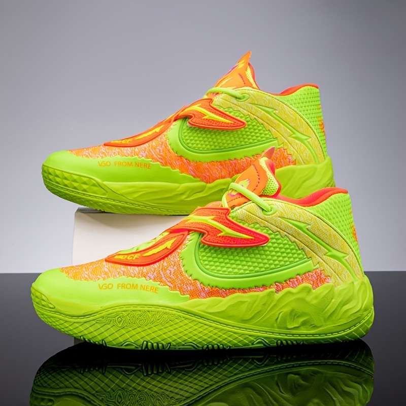 Sneakers Fluorescent Green Size Uk 7.5
